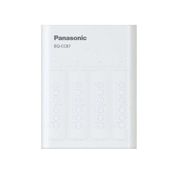Panasonic Ładowarka akumulatorów BQ-CC87USB + 4 x R6/AA ENELOOP 1900mAh Power Bank
