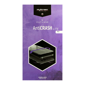 Folia MyScreen CUT&USE AntiCrash Lite 4.0 do plotera 6,5 cala (10 sztuk)