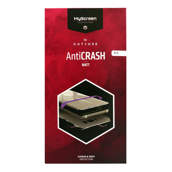 Folia MyScreen CUT&USE AntiCrash Matt 4.0 do plotera 6,5 cala (10 sztuk)