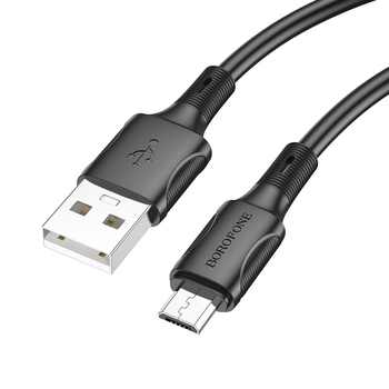 Borofone Kabel BX80 Succeed - USB na Micro USB - 2,4A 1 metr czarny