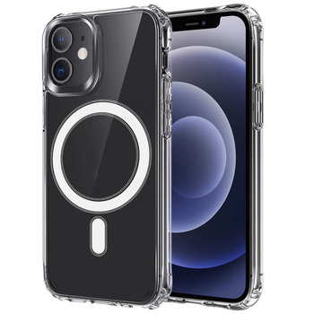 TEL PROTECT MagSilicone Case do Iphone 14 Pro Max Przezroczysty