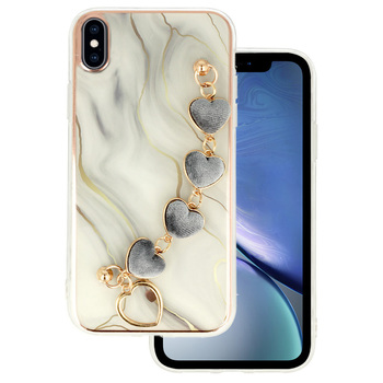 Trend Case do Iphone X/XS wzór 1 biały
