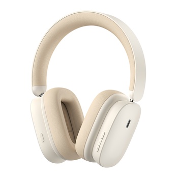 Baseus Słuchawki Bluetooth nauszne Bowie H1 (NGTW230002) Białe