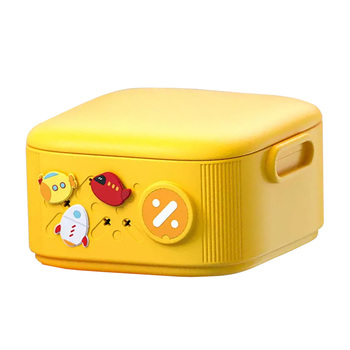 Pudełko pojemnik na zabawki 19L żółte