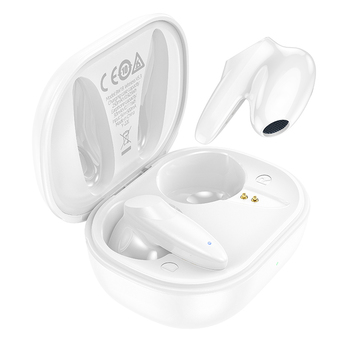 Borofone Słuchawki Bluetooth TWS BW18 Initial Sound Białe