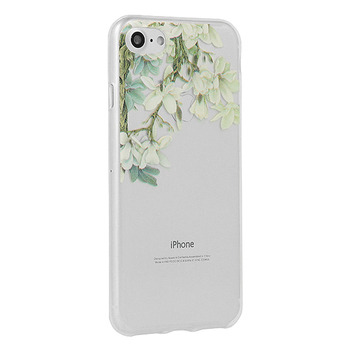 Telone Floral Etui Silikon do Iphone XS MAX Jasmine