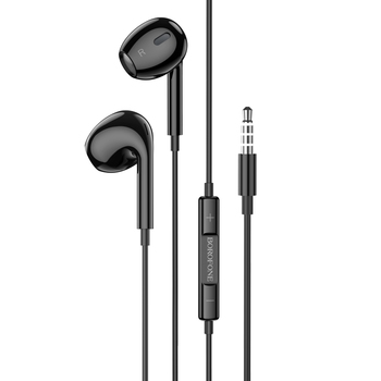 Borofone Słuchawki BM80 Max Gorgeous z mikrofonem czarne