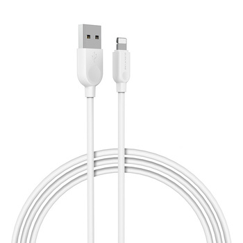 Borofone Kabel BX14 LinkJet - USB na Lightning - 2,4A 1 metr biały