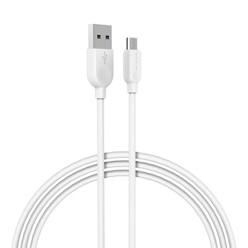 Borofone Kabel BX14 LinkJet - USB na Micro USB - 2,4A 3 metry biały