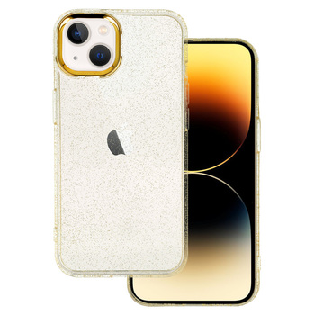 Tel Protect Gold Glitter Case do Iphone 13 złoty