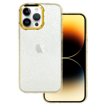 Tel Protect Gold Glitter Case do Iphone 14 Pro złoty