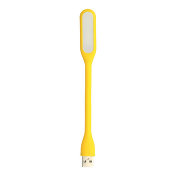 Lampka Mini LED Silikonowa USB Żółta