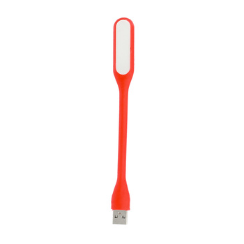 Lampka Mini LED Silikonowa USB Czerwona