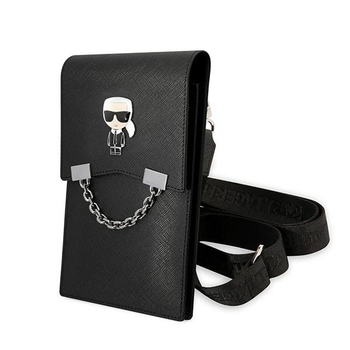 Oryginalna Torebka KARL LAGERFELD Ikonik Karl Chain KLWBSAIPCK czarna