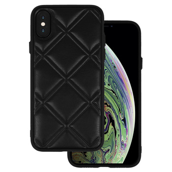 Leather 3D Case do Iphone X/XS wzór 3 czarny