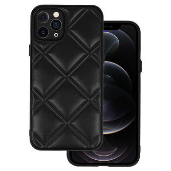 Leather 3D Case do Iphone 11 Pro wzór 3 czarny
