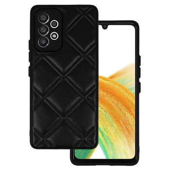 Leather 3D Case do Samsung Galaxy A33 5G wzór 3 czarny