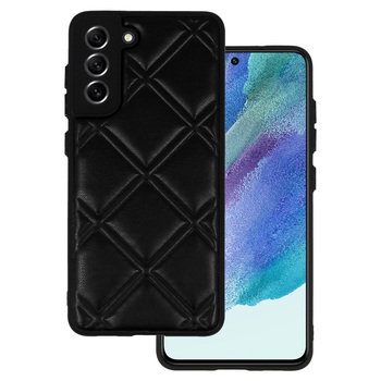 Leather 3D Case do Samsung Galaxy S21 FE wzór 3 czarny