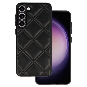 Leather 3D Case do Samsung Galaxy S23 wzór 3 czarny