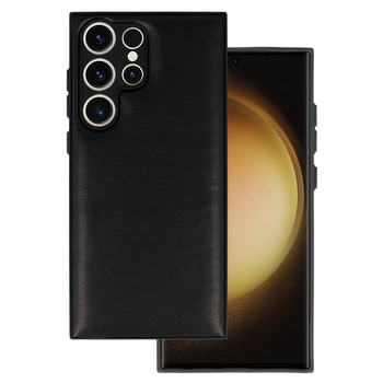 Leather 3D Case do Samsung Galaxy S23 Ultra wzór 1 czarny