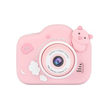 Aparat fotograficzny, kamera dla dzieci C11 Piglet różowy