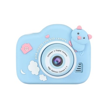 Aparat fotograficzny, kamera dla dzieci C11 Piglet niebieski