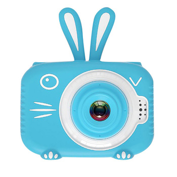 Aparat fotograficzny, kamera dla dzieci C15 Bunny niebieski