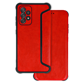 Kabura Razor Leather Book do Samsung Galaxy A32 4G czerwona