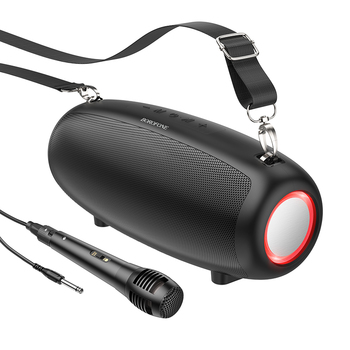 Borofone Głośnik Bezprzewodowy Bluetooth BP13 Dazzling z mikrofonem czarny