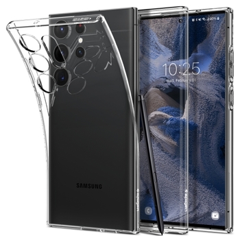 Etui SPIGEN Liquid Crystal ACS05610 do Samsung Galaxy S23 Ultra - Crystal Clear
