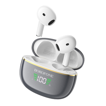 Borofone Słuchawki Bluetooth TWS BW30 Cheerful Szare