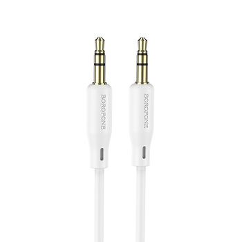 Borofone Cable BL18 - jack 3,5mm to jack 3,5mm - 1 metr white