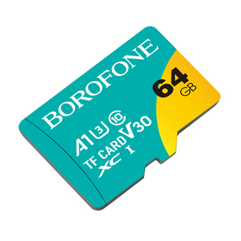 Borofone Karta pamięci MicroSD  64GB SDXC Class10 95MB/s
