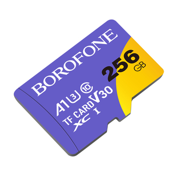 Borofone Karta pamięci MicroSD 256GB SDXC U3 Class10 100MB/s