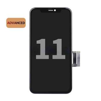 Wyświetlacz LCD NCC do Iphone 11 czarny Incell Metal Plate Advanced