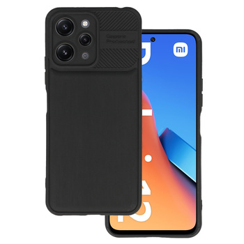 Camera Protected Case for Xiaomi Redmi 12 black