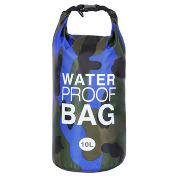 Wodoszczelna torba worek Dry Bag Typ 1 10L niebieski moro