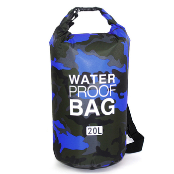 Wodoszczelna torba worek Dry Bag Typ 1 20L niebieski moro