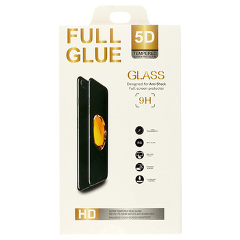 Tempered Glass Full Glue 5D for IPHONE 15 BLACK