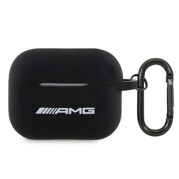 Original AMG Case Silicone White Logo AMAP2RBK for AirPods Pro 2 cover Black
