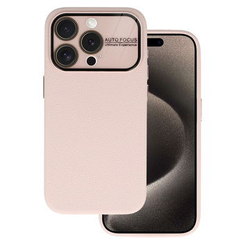Tel Protect Lichi Soft Case do Iphone 15 beżowy