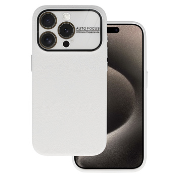 Tel Protect Lichi Soft Case do Iphone 15 Pro Max biały