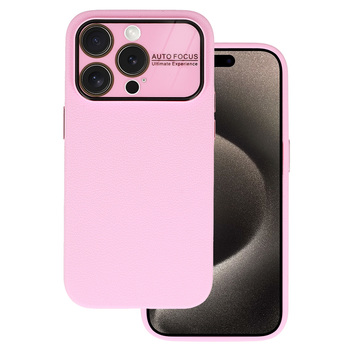 Tel Protect Lichi Soft Case do Iphone 13 Pro Max jasnoróżowy
