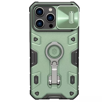 Etui Nillkin CamShield Armor Pro do Iphone 14 Pro Max zielony