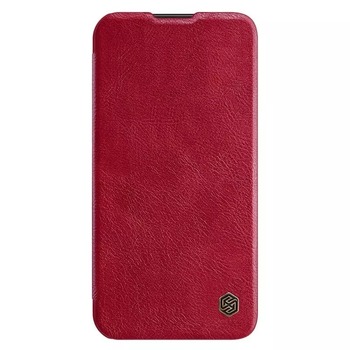 Etui Nillkin Qin Pro do Samsung Galaxy A24 4G czerwony