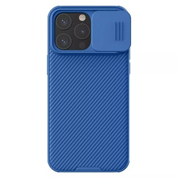 Nillkin CamShield Pro Magnetic Case for Iphone 15 Pro Max blue