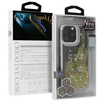 Snowflake Series Case do Iphone 15 Plus czarny