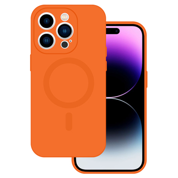 TEL PROTECT MagSilicone Case do Iphone 14 Pomarańczowy