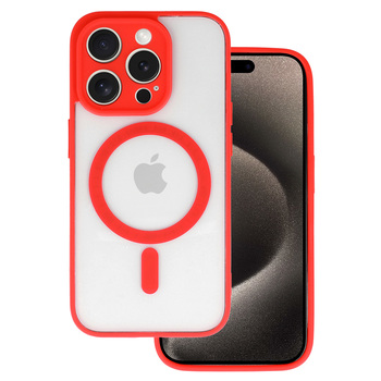 Acrylic Color Magsafe Case do Iphone 14 czerwony
