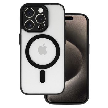 Acrylic Color Magsafe Case do Iphone 15 Plus czarny